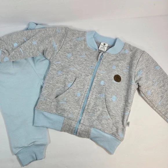 Baby Bear Outfit Set – 4-Piece – 100% Pima Cotton – Size 4 (New) - Picture 3 of 14